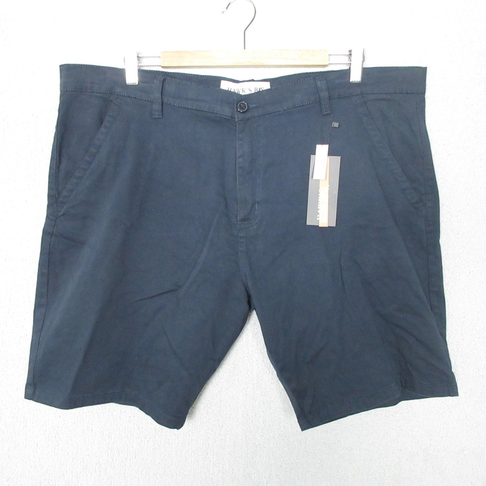 Hawks Bay Flex2 Cotton Chino Shorts Mens Size 38‎ Advanced Stretch Casual